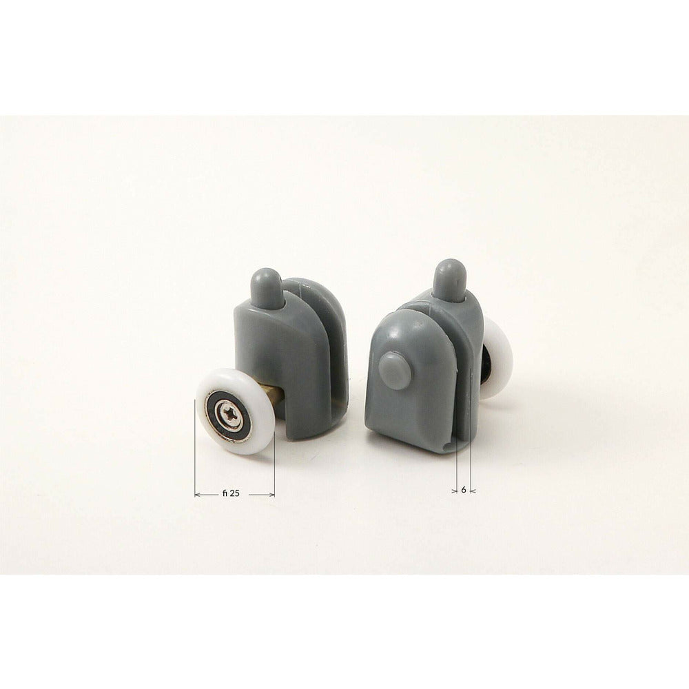 Долни отстраняващи се ролки Deante за стъклени врати 6mm