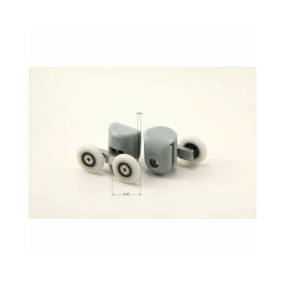 Deante Upper Rollers for 5x25 mm Glass