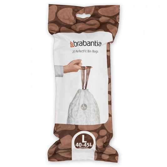 Чувал за боклук Brabantia PerfectFit FlatBack+/Touch размер L, 40-45L, 20 бр., ролка 1005574