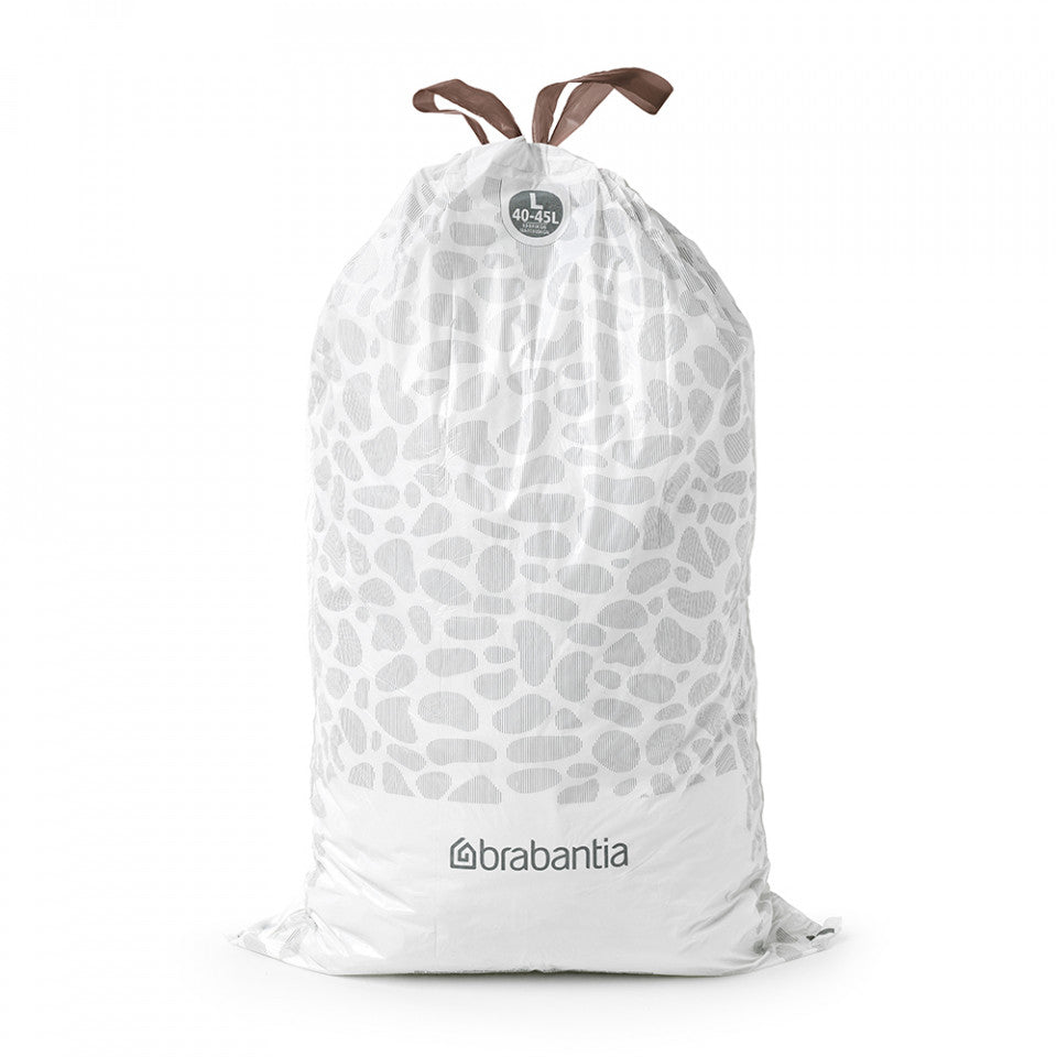 Чанта за боклук Brabantia PerfectFit FlatBack+/Touch размер L, 40-45L, 40 броя, пакет 1005575