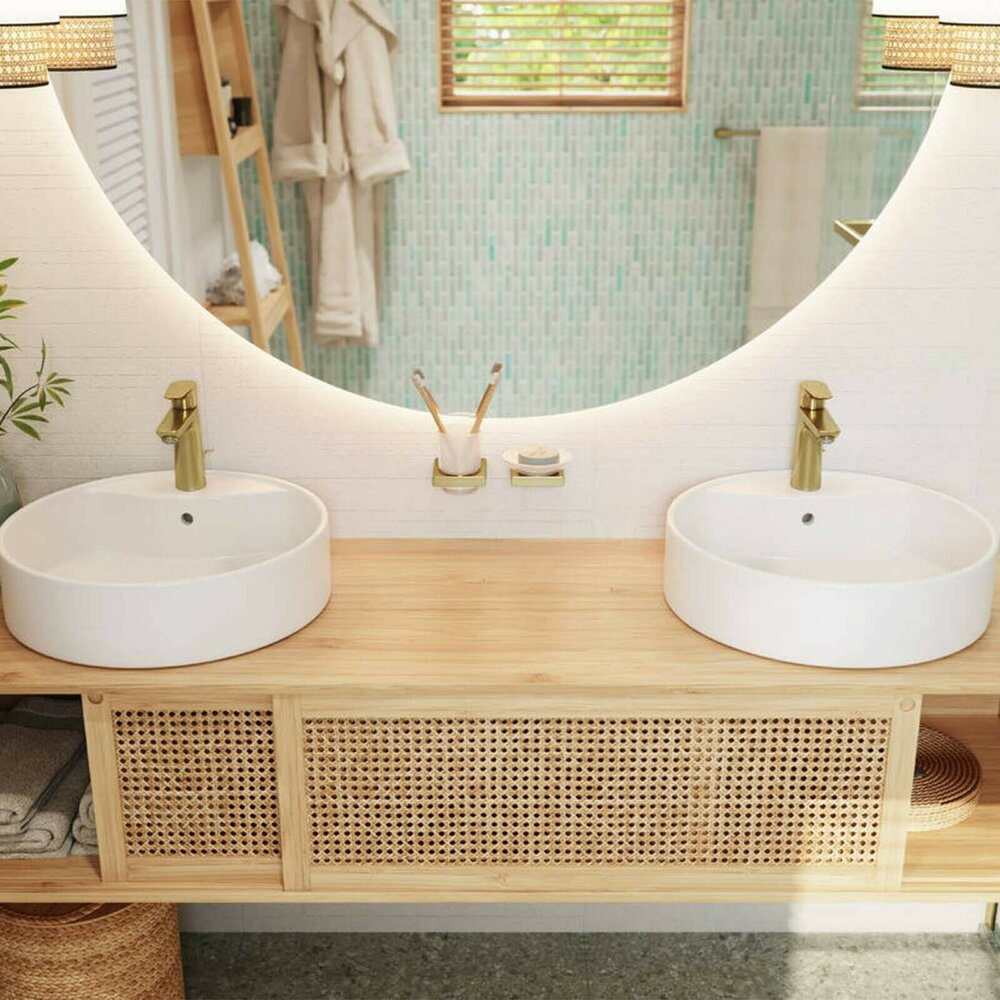 Hansgrohe AddStoris Soap Dish with Holder in Glossy Gold