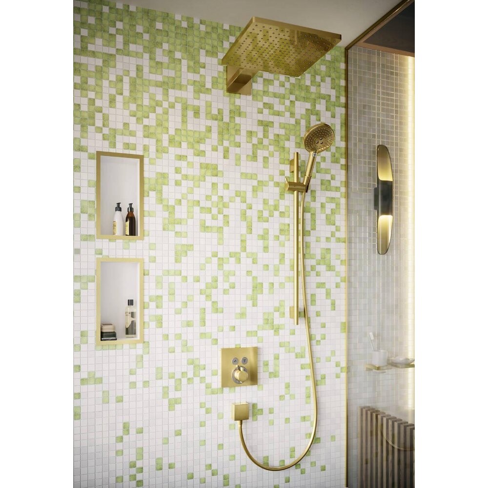 Hansgrohe AddStoris Soap Dish with Holder in Glossy Gold