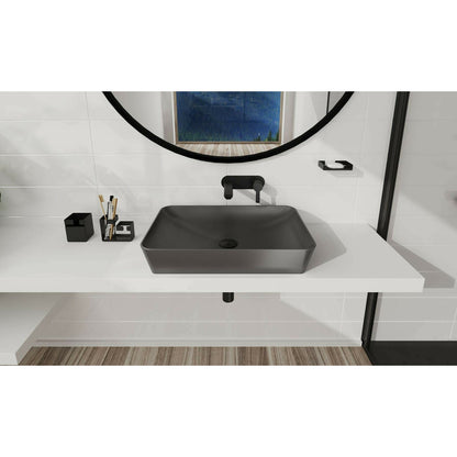 Soap dish Deante Mokko black