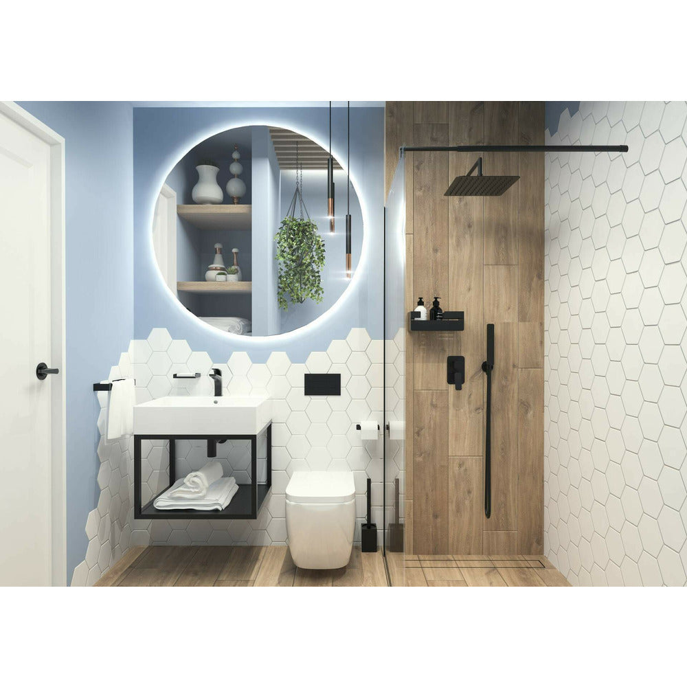 Soap dish Deante Mokko black