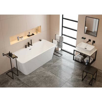 Soap dish Deante Mokko black