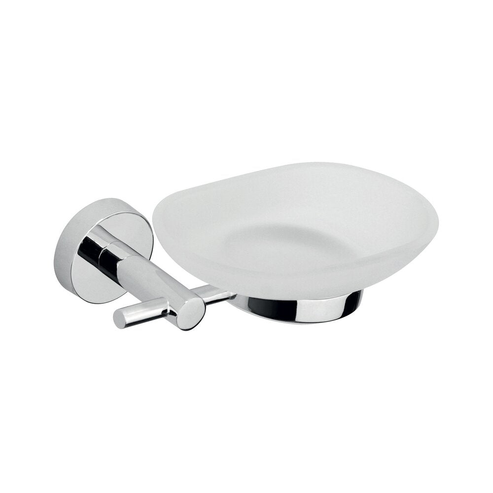 Ferro Mephisto White - Chrome Soap Dish
