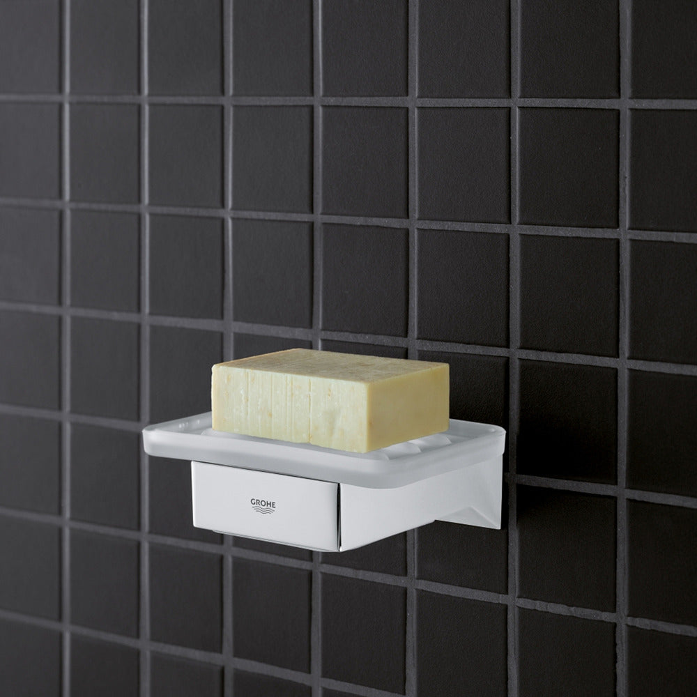 Grohe Selection Cube White Soap Dish