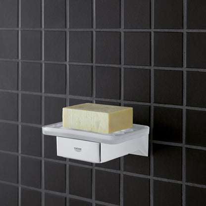 Grohe Selection Cube White Soap Dish