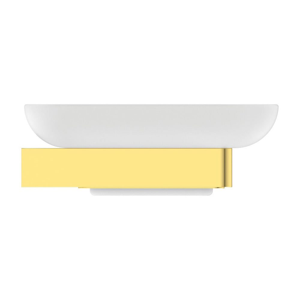 Soap dish Ideal Standard Atelier Conca square design Brushed Gold