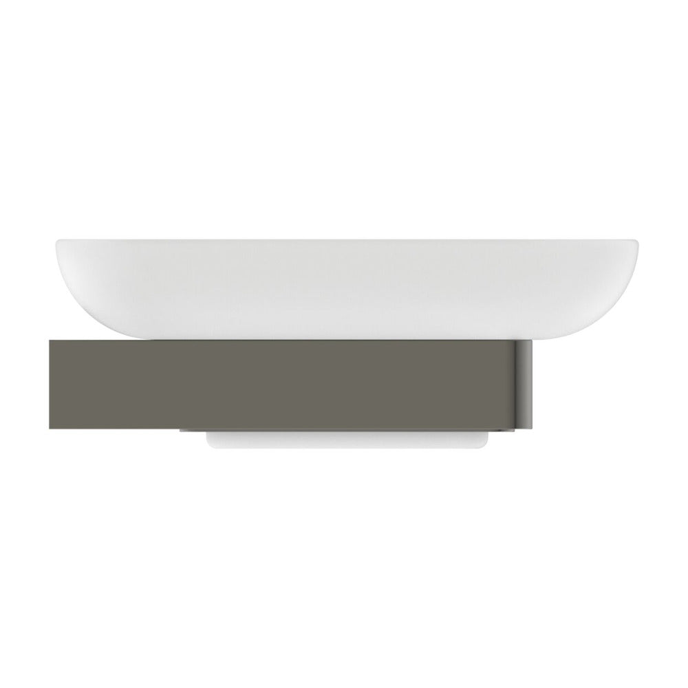 Soap dish Ideal Standard Atelier Conca square design Magnetic Grey