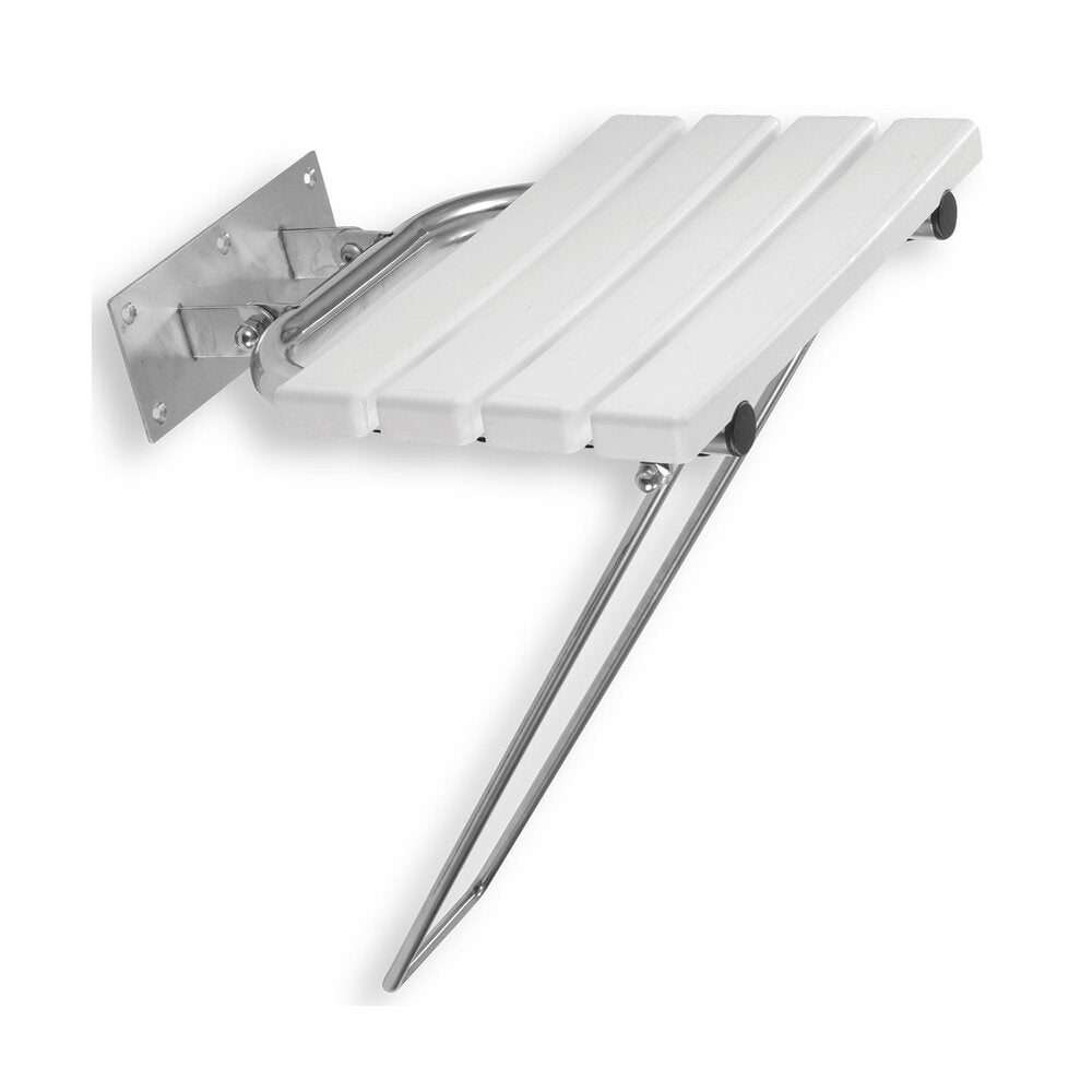Ferro Metalia Help Folding Shower Chair Chrome for Disabled Persons