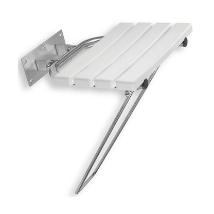 Ferro Metalia Help Folding Shower Chair Chrome for Disabled Persons