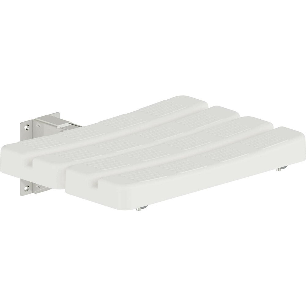 Deante Lehnen Funktion Folding Shower Seat White