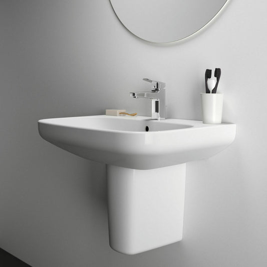 Ideal Standard i.Life A White Semi-Pedestal Washbasin