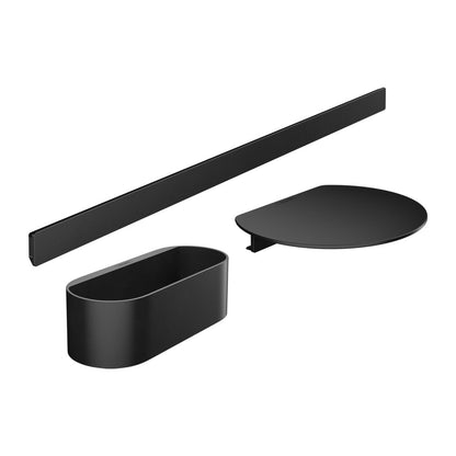 Hansgrohe AddStoris Matte Black 3-Piece Accessory Set