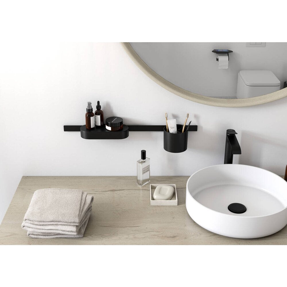 Комплект аксесоари Hansgrohe AddStoris черен мат 4 части