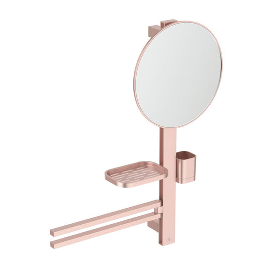 Washbasin Accessories Set Ideal Standard Alu+ Matt Rose 70 cm Aluminum