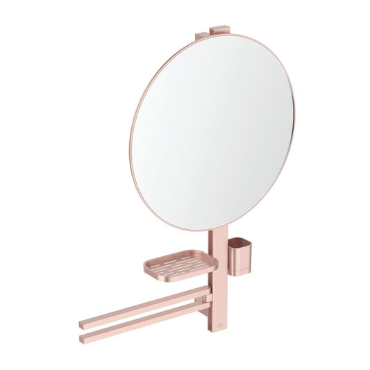Washbasin Accessories Set Ideal Standard Alu+ Matt Rose Aluminum