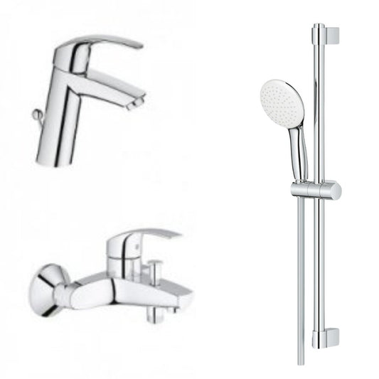 Grohe Eurosmart New S Bathroom Faucet Set