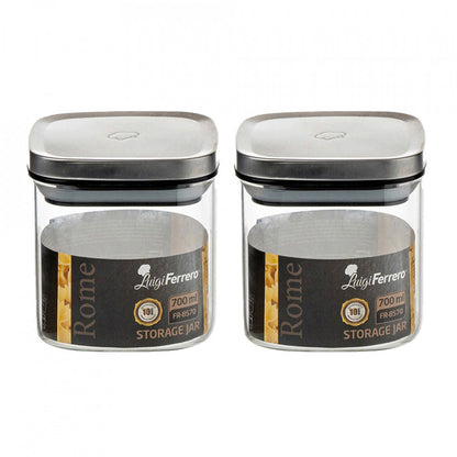 Комплект буркани Luigi Ferrero Roma FR-8270 700ml 2 бр. 1005188