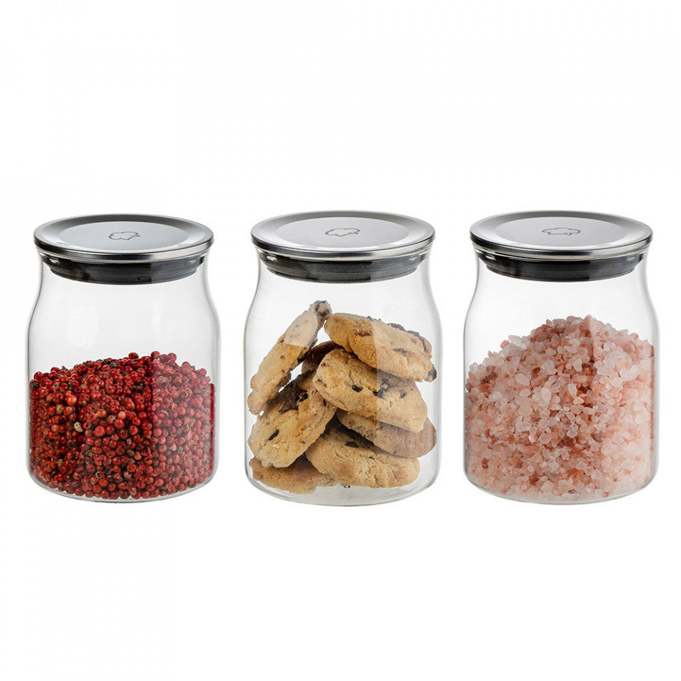 Set буркани Luigi Ferrero Vienna FR-4137 700ml 3 бр. 1005171