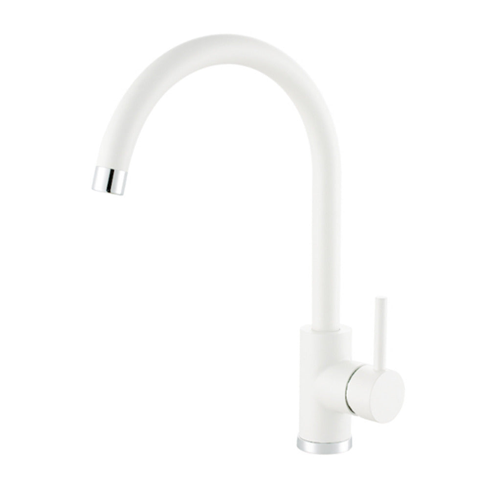 Комплект кухненска мивка композит Alveus Atrox 10 бял 40x50 см и батерия Kati
