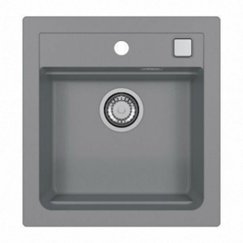 Сет за мивка за кухня композит Alveus Atrox 20 сив 47x50 см и батерия Kati