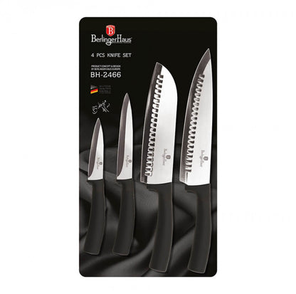 Комплект ножове (4 части) Black Silver Collection BerlingerHaus BH 2466