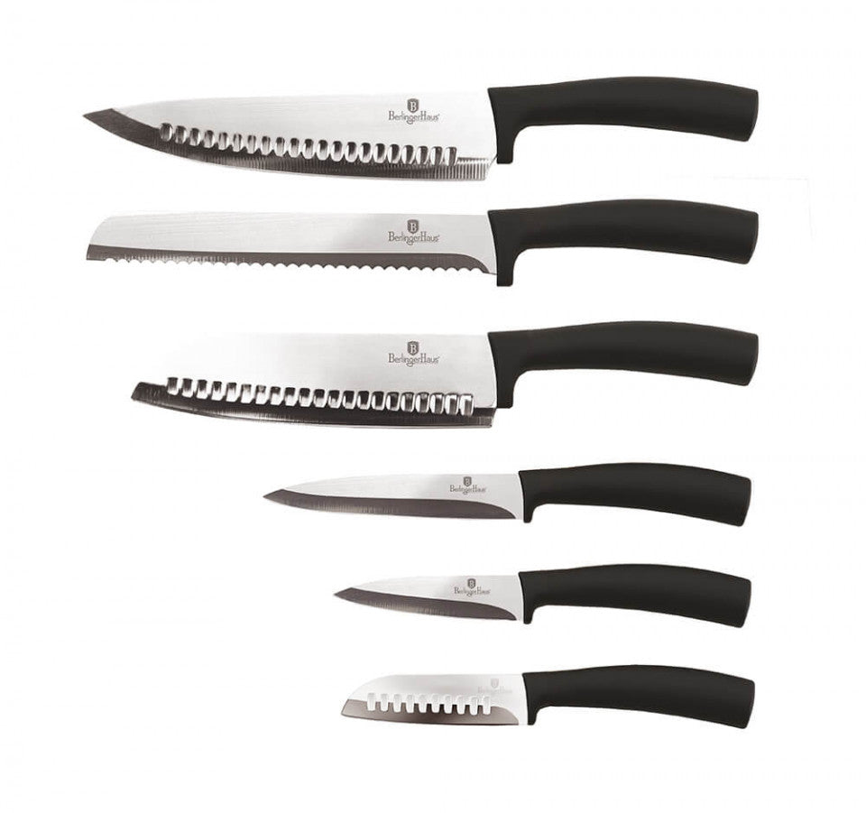 Комплект ножове (6 части) Black Silver Collection BerlingerHaus BH 2478