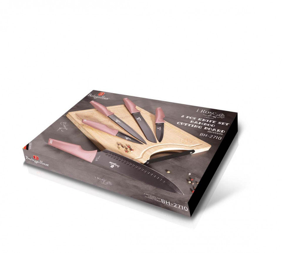 Комплект ножове (6 части) I-Rose Collection BerlingerHaus BH 2710
