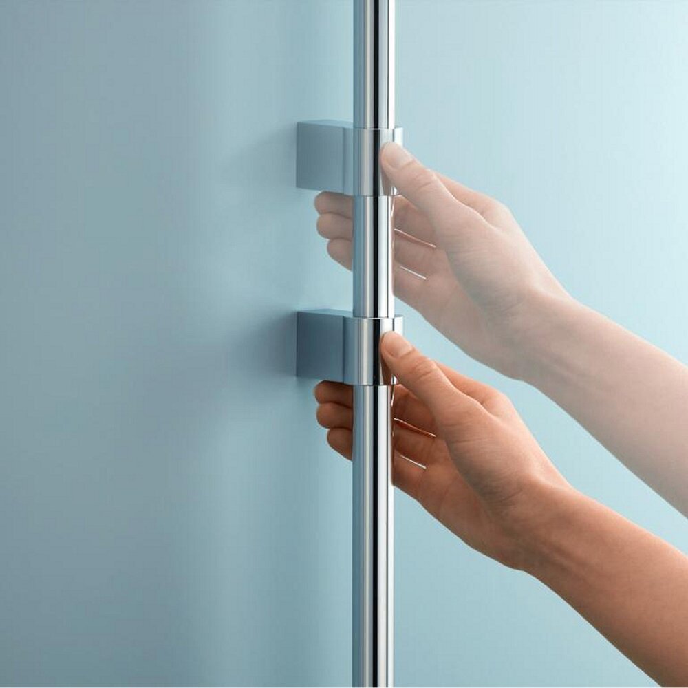 Комплект за душ с бар 60 cm Grohe Vitalio Start хром 1 функция