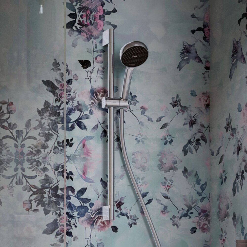 Комплект за душ с бар 65 cm Hansgrohe Activera Select S хром гланц 2 функции EcoSmart