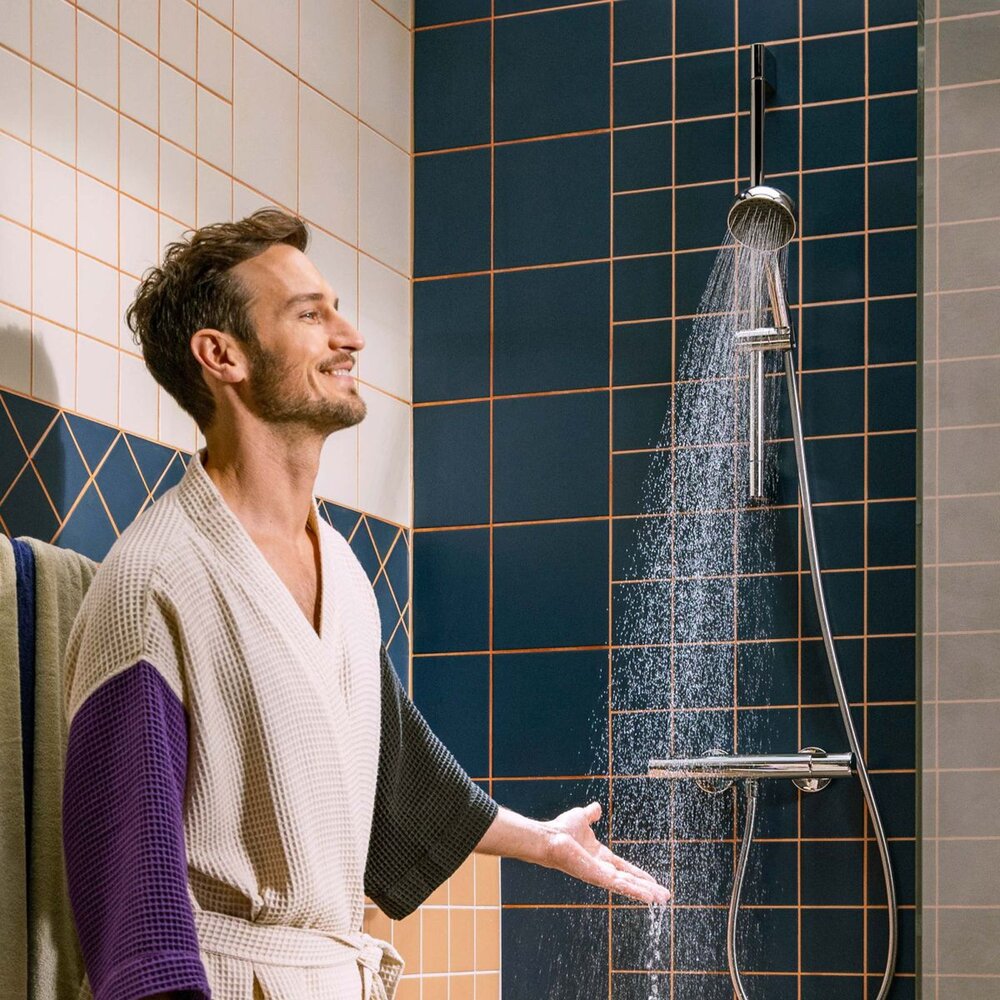 Комплект за душ с бар 65 cm Hansgrohe Activera Select S хром гланц 2 функции EcoSmart