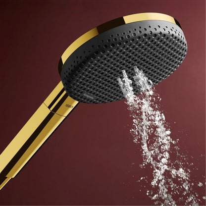 Комплект за душ с бар 65 cm Hansgrohe Raindance Alive Select S лъскав златист 3 функции EcoSmart