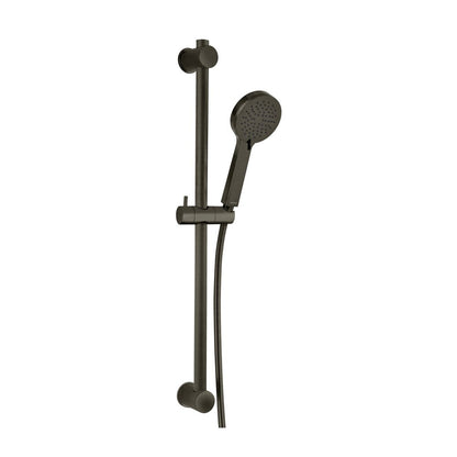 Комплект за душ с бар 70 cm Ferro Rillo Gun Metal мат 3 функции