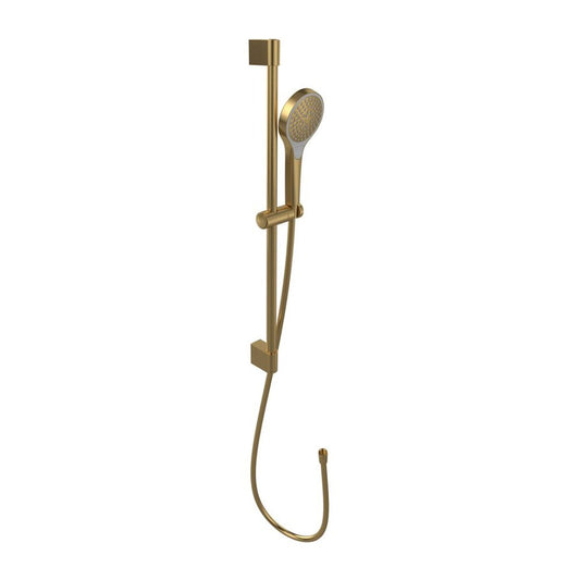 Комплект за душ с бар 70 cm Villeroy&Boch Verve Showers с 3 функции, златно матово
