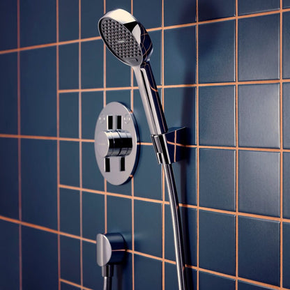 Душ комплект с ръчен душ Hansgrohe Activera Select S хром гланц 2 функции EcoSmart