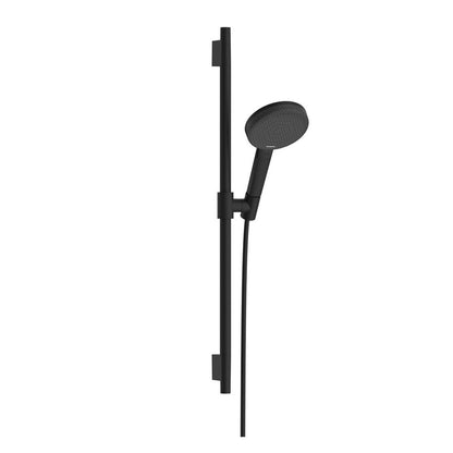 Комплект за душ с бар 65 см Hansgrohe Raindance Alive Select S матово черно 3 функции EcoSmart