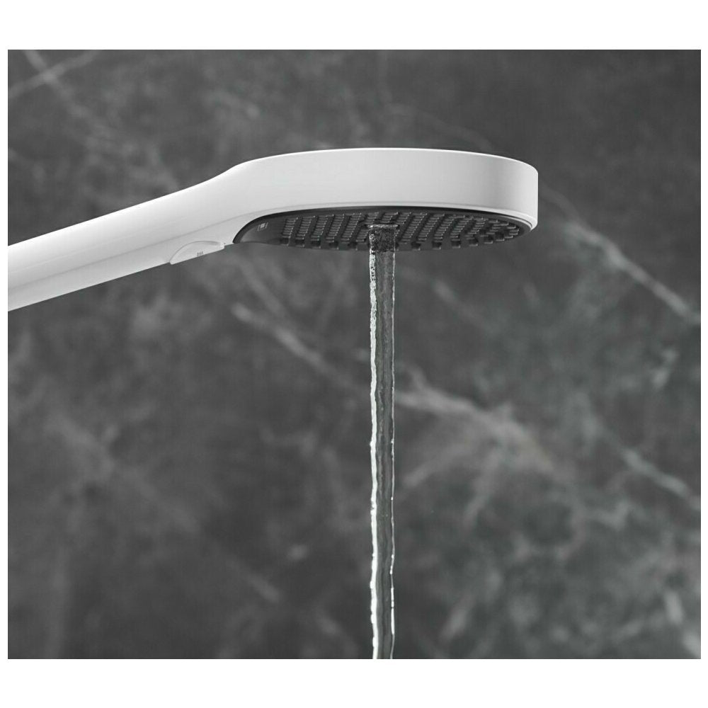 Сет за душ с портрет Hansgrohe Rainfinity 130 бял мат 3 функции