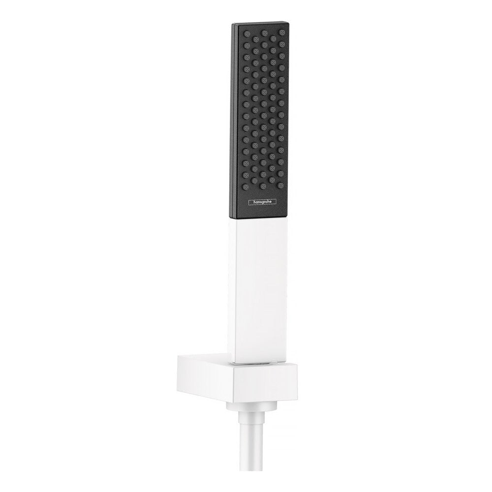 Сет за душ с подвижен апарат Hansgrohe Rainfinity 130 бял мат 1 функция