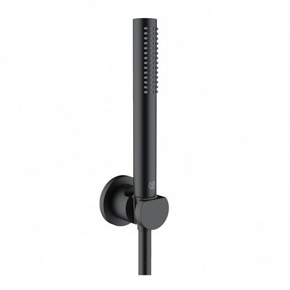 Kludi Nova Fonte Puristic Matte Black Shower Set
