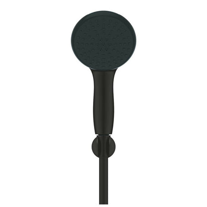 Комплект за черен матов душ Grohe New Tempesta 110 с портър