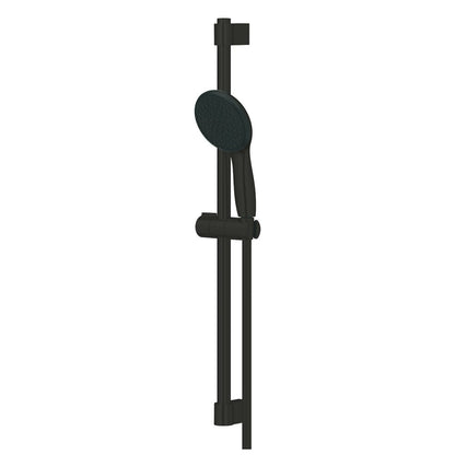 Matte black shower set Grohe Tempesta 110 with 2 functions