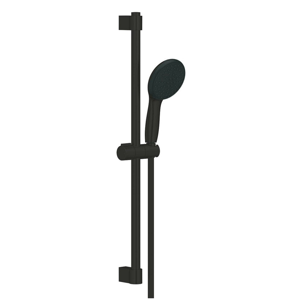 Matte black shower set Grohe Tempesta 110 with 2 functions