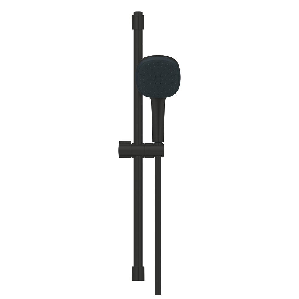 Matte black shower set Grohe Tempesta Cube 110 with 2 functions