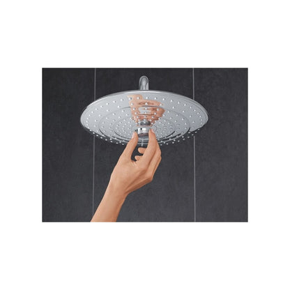 Grohe Euphoria 260 Shower Head with 3 Jets and 380 mm Shower Arm