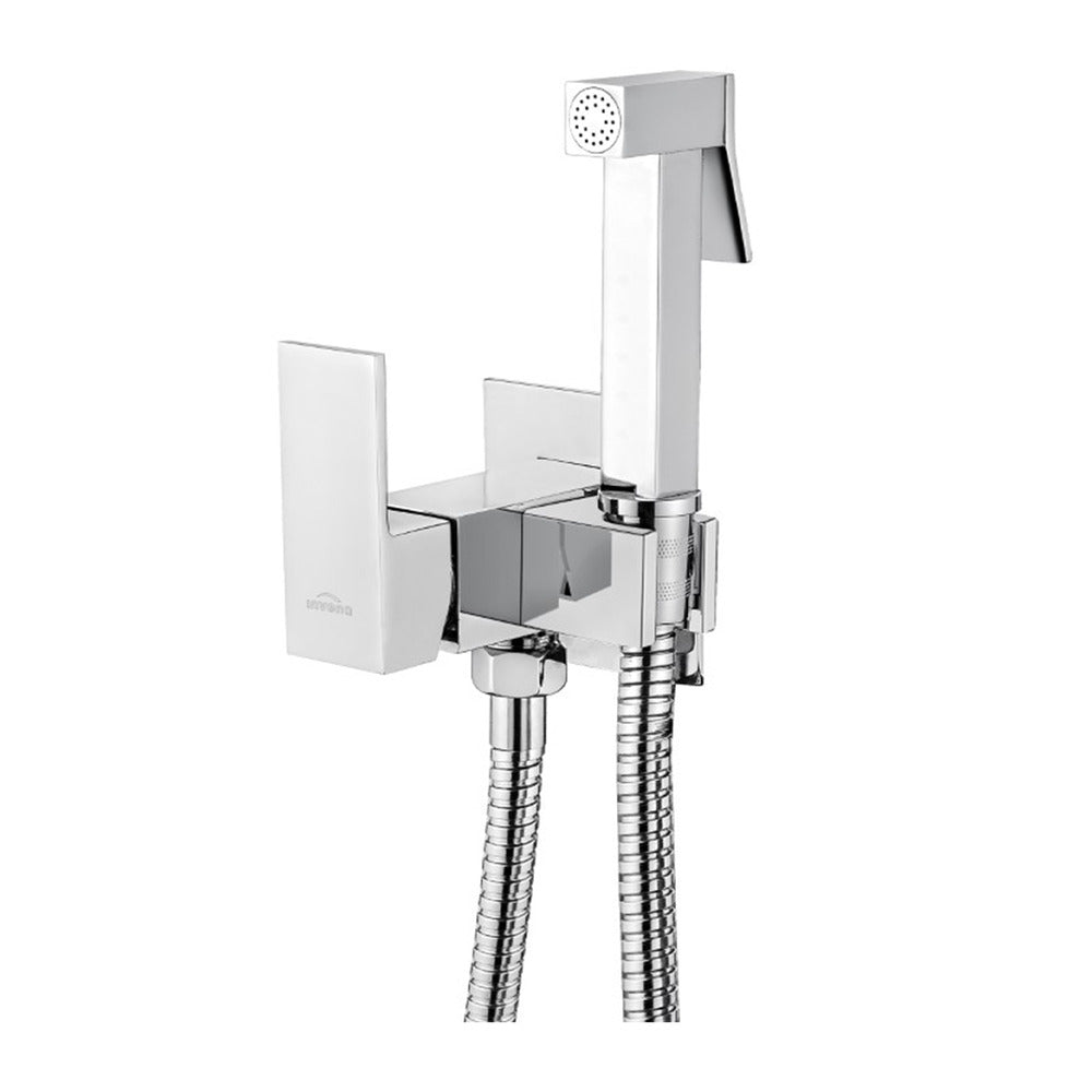 Invena Bidetta Hygienic Shower with Battery Glossy Chrome Finish
