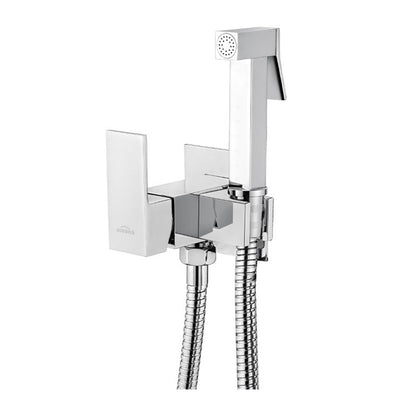 Invena Bidetta Hygienic Shower with Battery Glossy Chrome Finish
