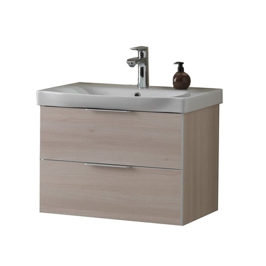KolpaSan Lana II Wall-Mounted Cabinet and Sink Set 65 cm
