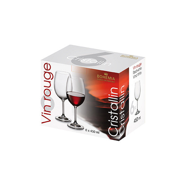 Set Pahare Bohemia Royal Cristallin, 6 бр., 450 ml 1000102